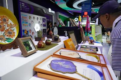 朝陽展區 文化+科技融合新篇章，騰訊音樂、B站等企業創新展覽服務